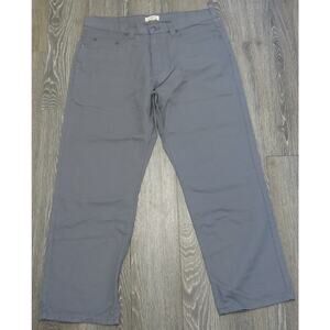 BLUE MOUNTAIN *NWT* Canvas Work Uniform Pants Size 38x30 Men's Relaxed Fit Gray